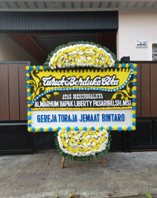Papan Bunga Duka di Cibeureum
