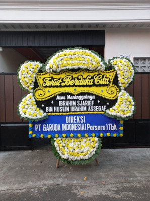 Papan Bunga Duka di Cibeureum