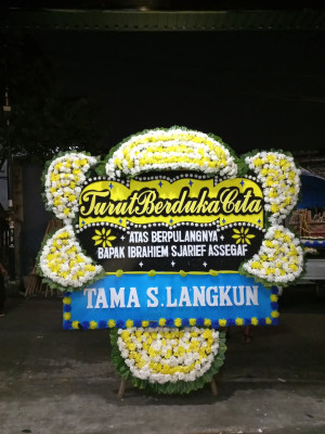 Papan Bunga Duka di Cibeureum